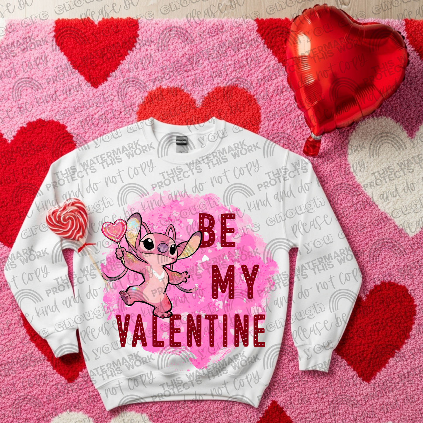 Angel Be My Valentine PNG File