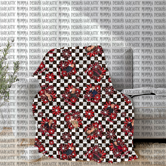 Vampire Diaries TVD Floral Seamless File