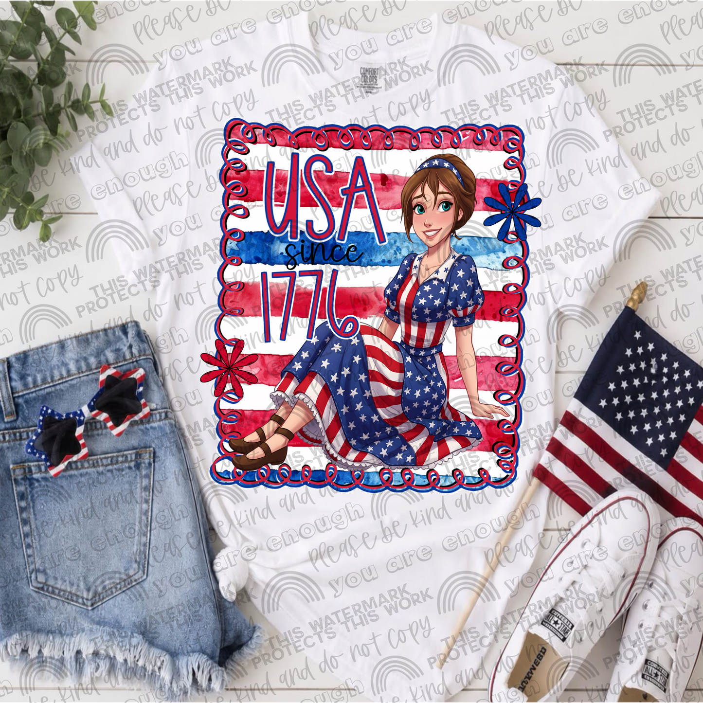 Jane USA Since 1776 PNG File