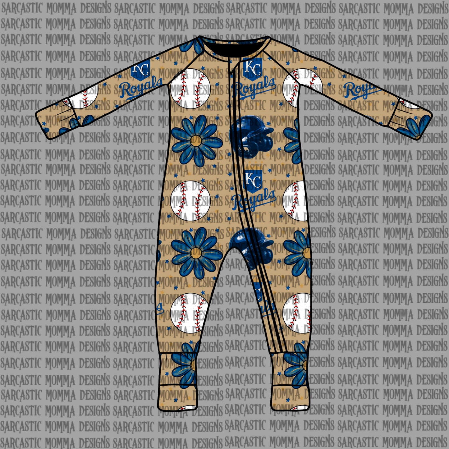 Royals Floral Seamless File