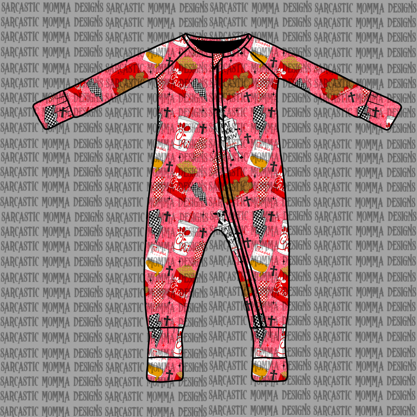 CFA Red Glitter Seamless File