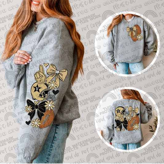 Vanderbilt Bows with Pocket and Sleeve- 3 PNG Files
