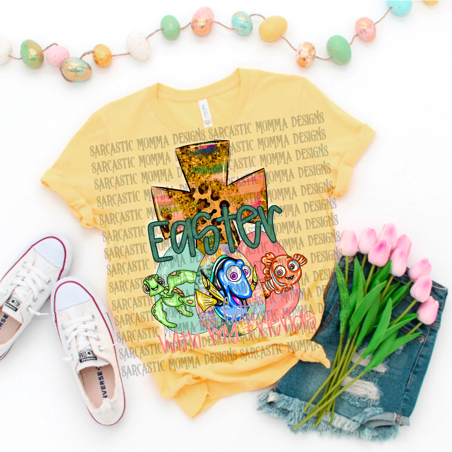 Finding Nemo Easter Is Better With My Friends PNG File