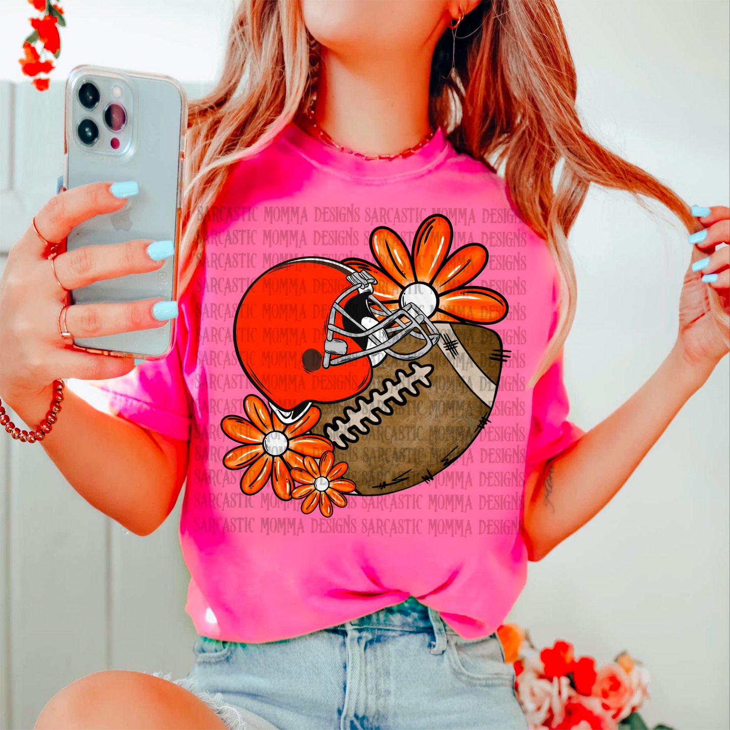 Browns Floral PNG File