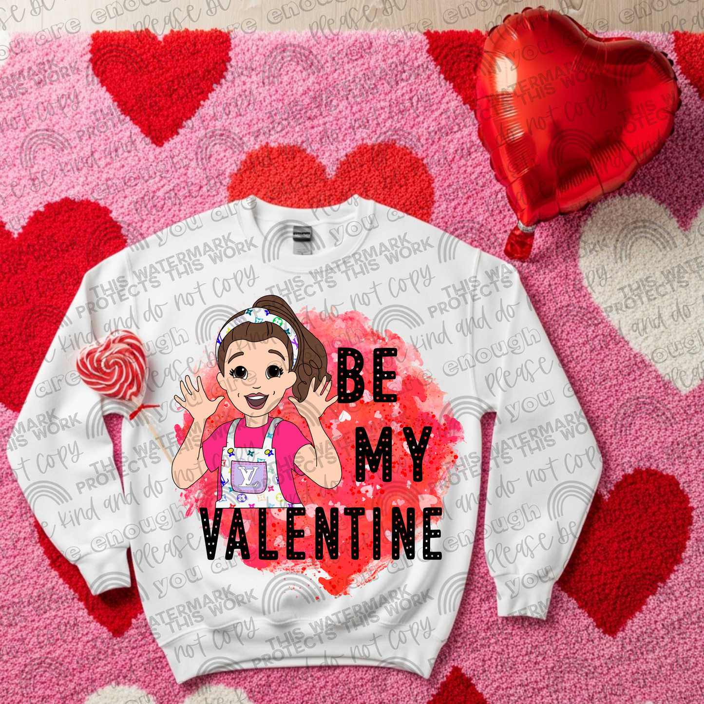 Ms Rachel Be My Valentine- 2 PNG Files