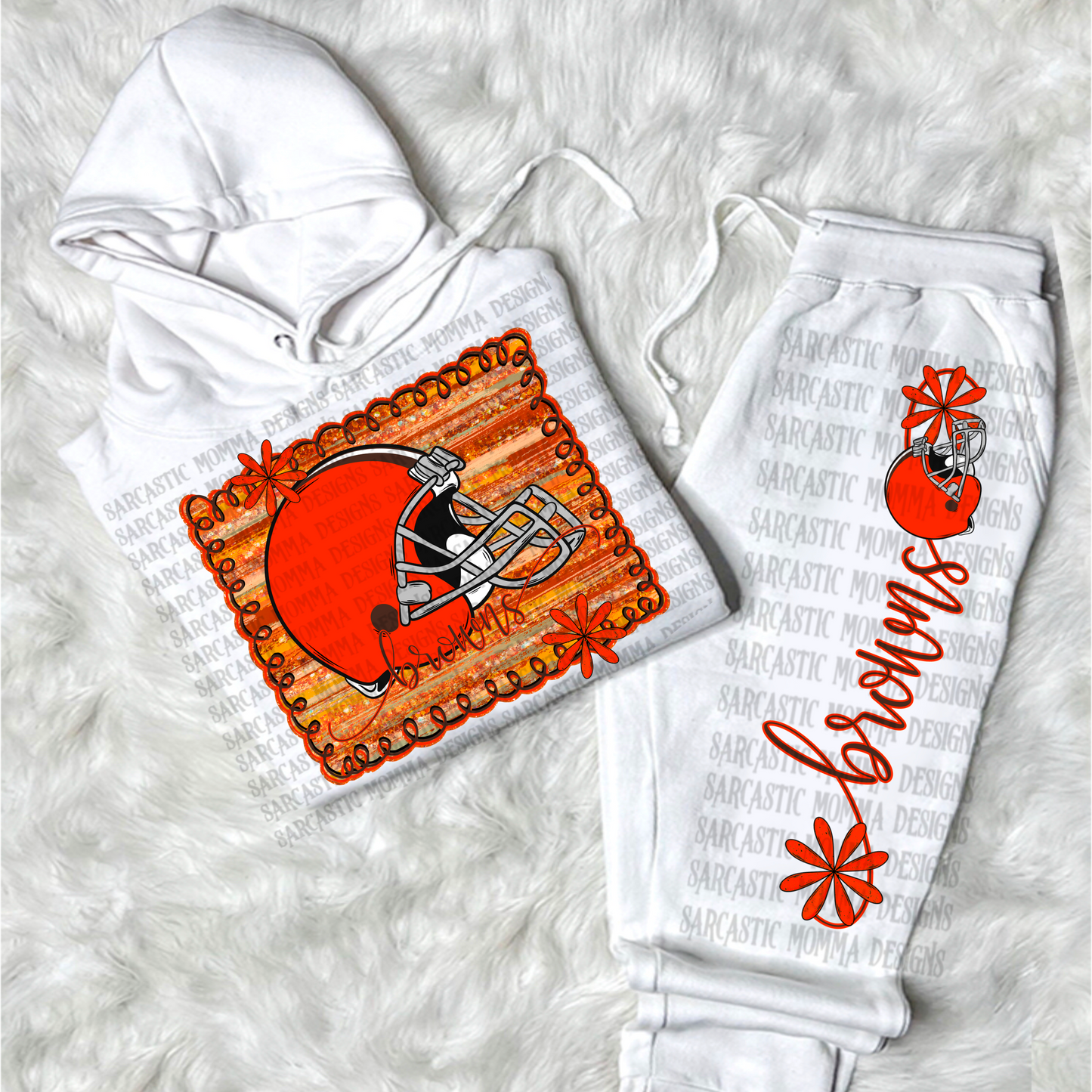 Browns Framed with Matching Sleeve- 2 PNG Files