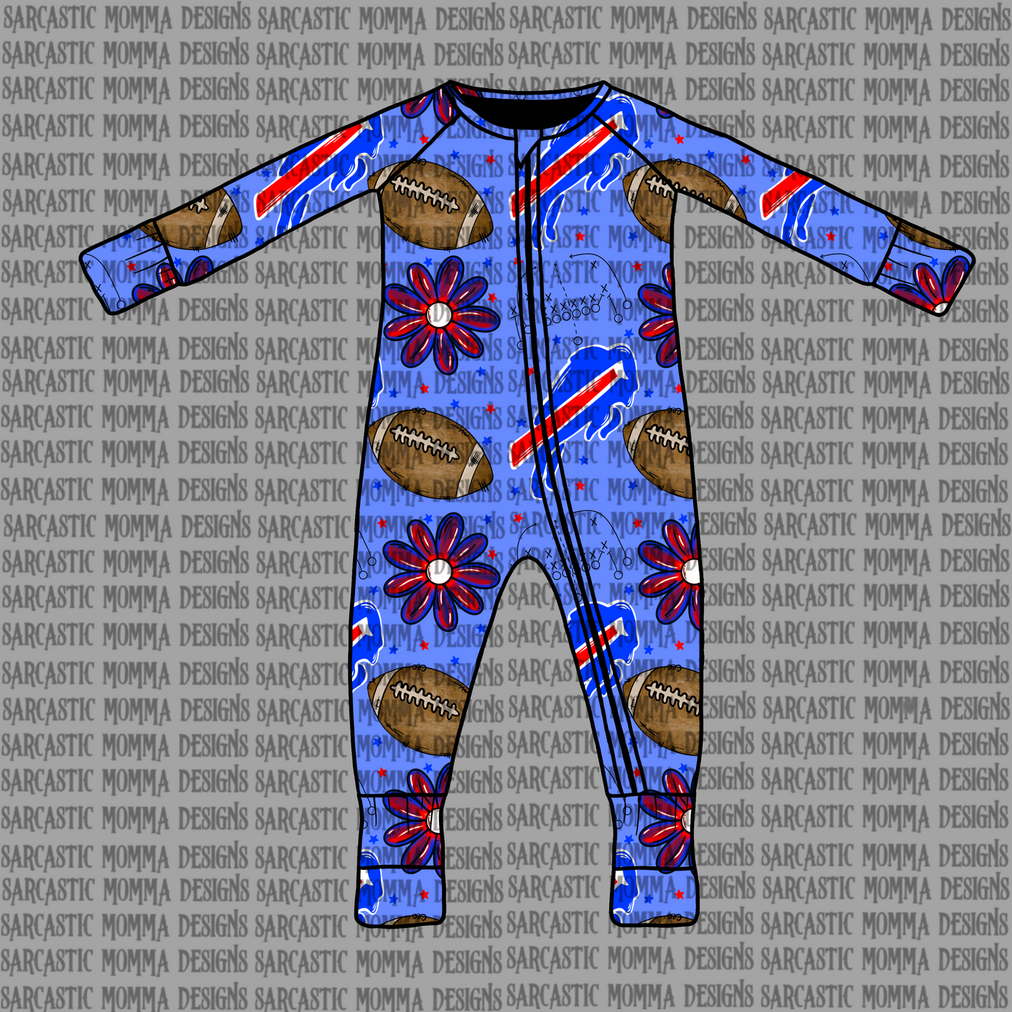 Bills Floral Seamless File