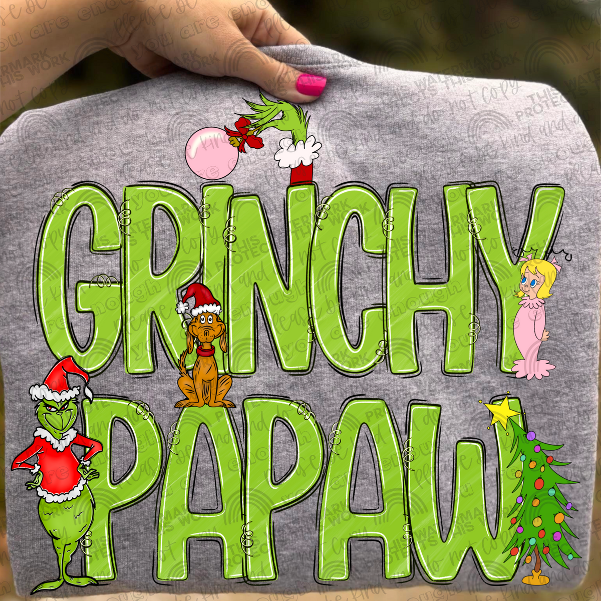 Gr*nchy Papaw PNG File