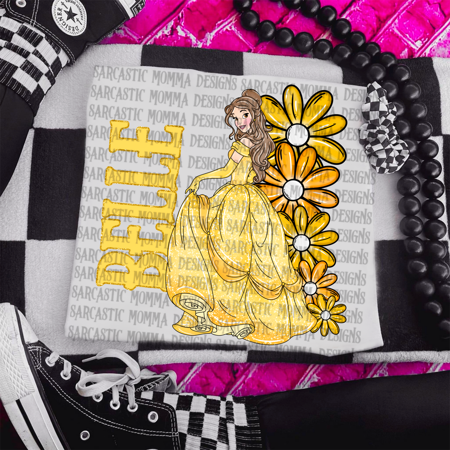 Belle Floral PNG File