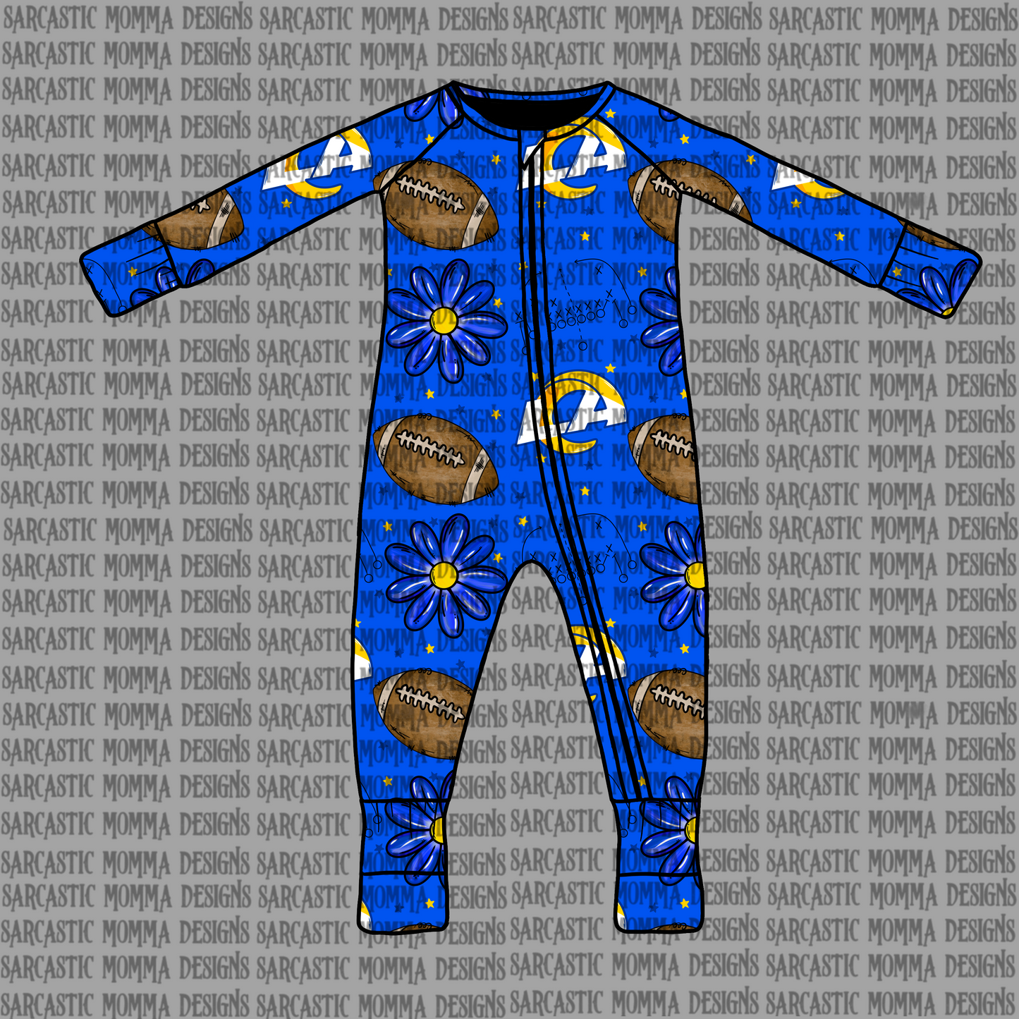 Rams Floral Seamless File