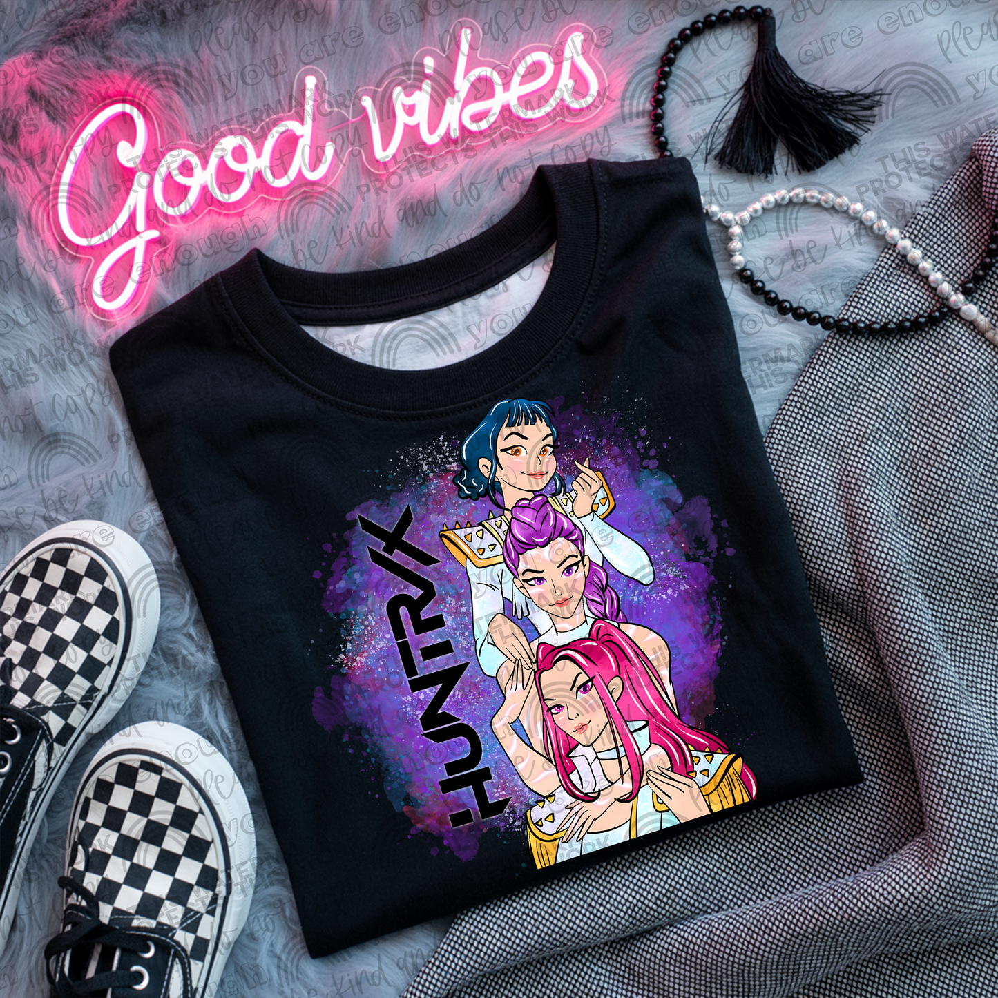 KPDH Huntrix Stacked PNG File