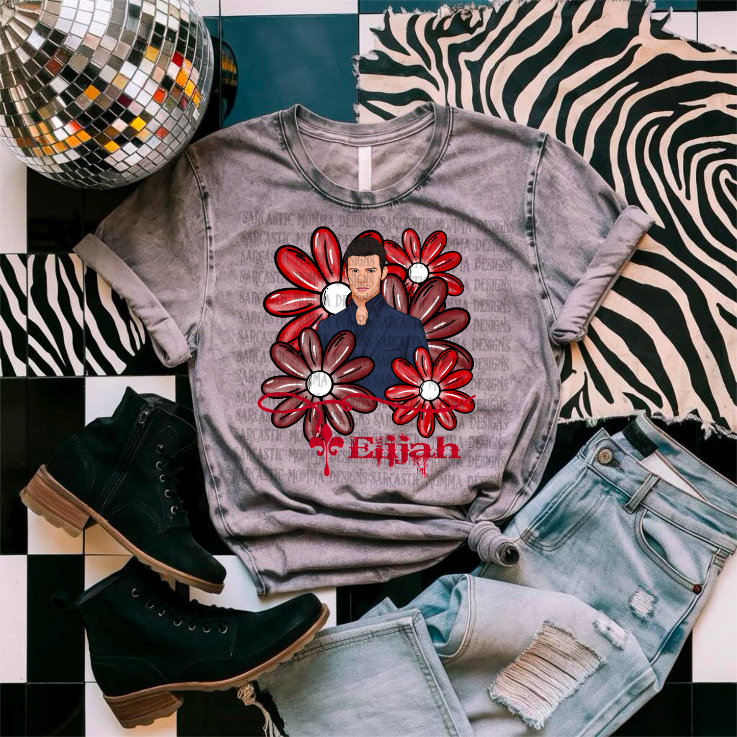 Elijah Floral PNG Files