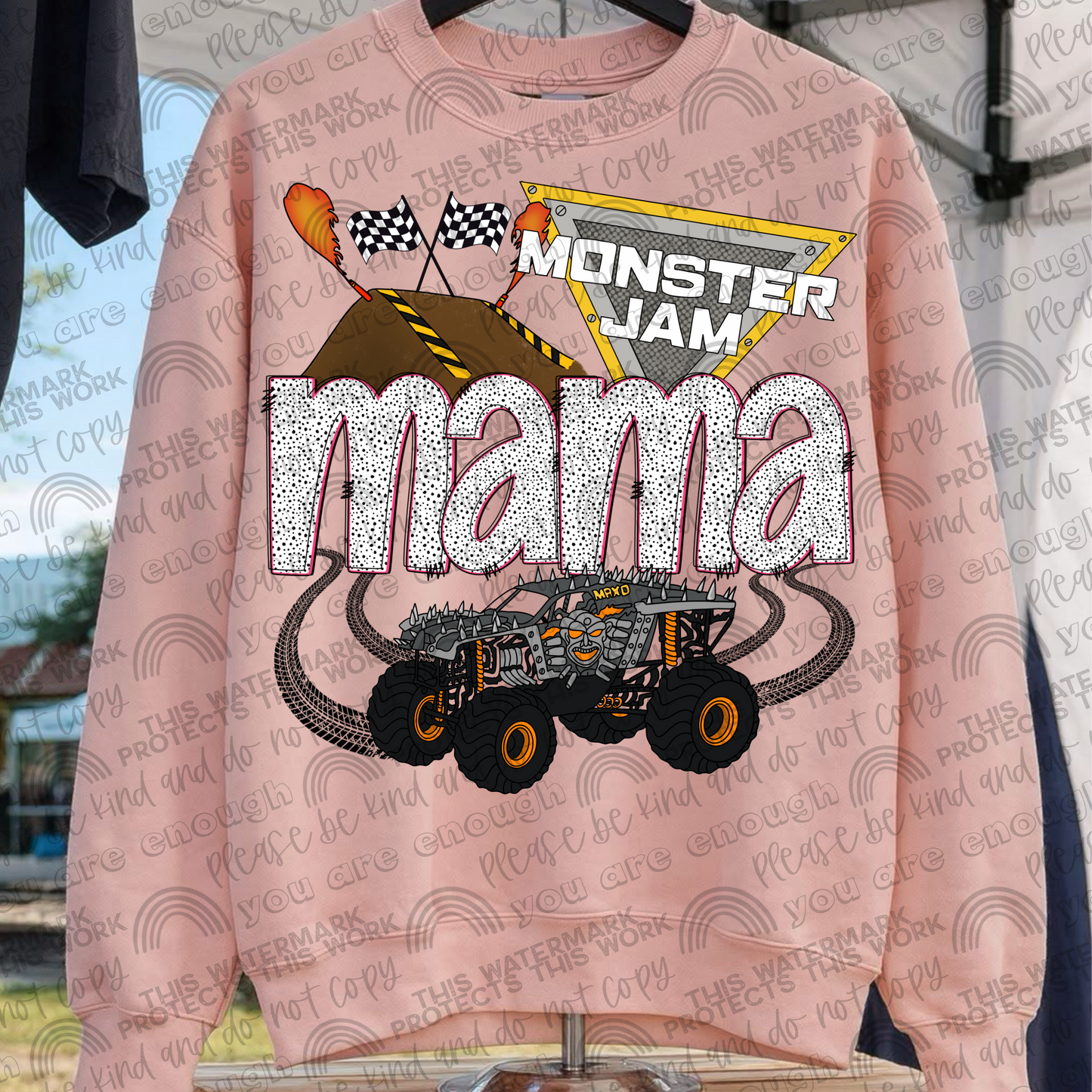 Monster Jam Mama Maximum Destruction PNG File