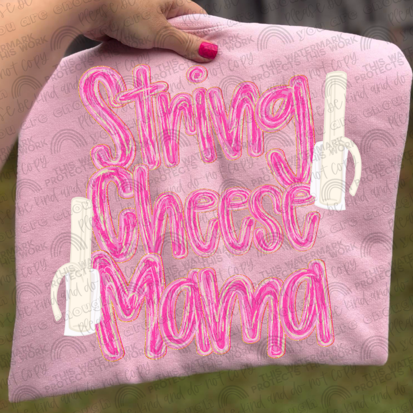String Cheese Mama PNG File