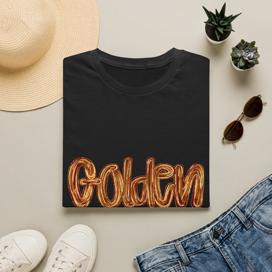 Golden Aces Brushstrokes Adult Unisex Softstyle T-Shirt
