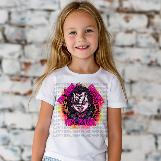 Very Demure Cutesy Psycho Chucky PNG File