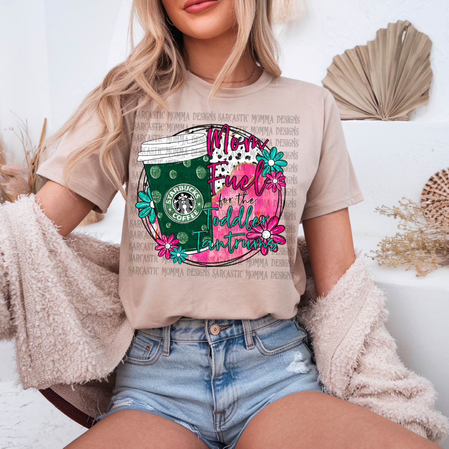 Mom Fuel Toddler Tantrums Starbees PNG File