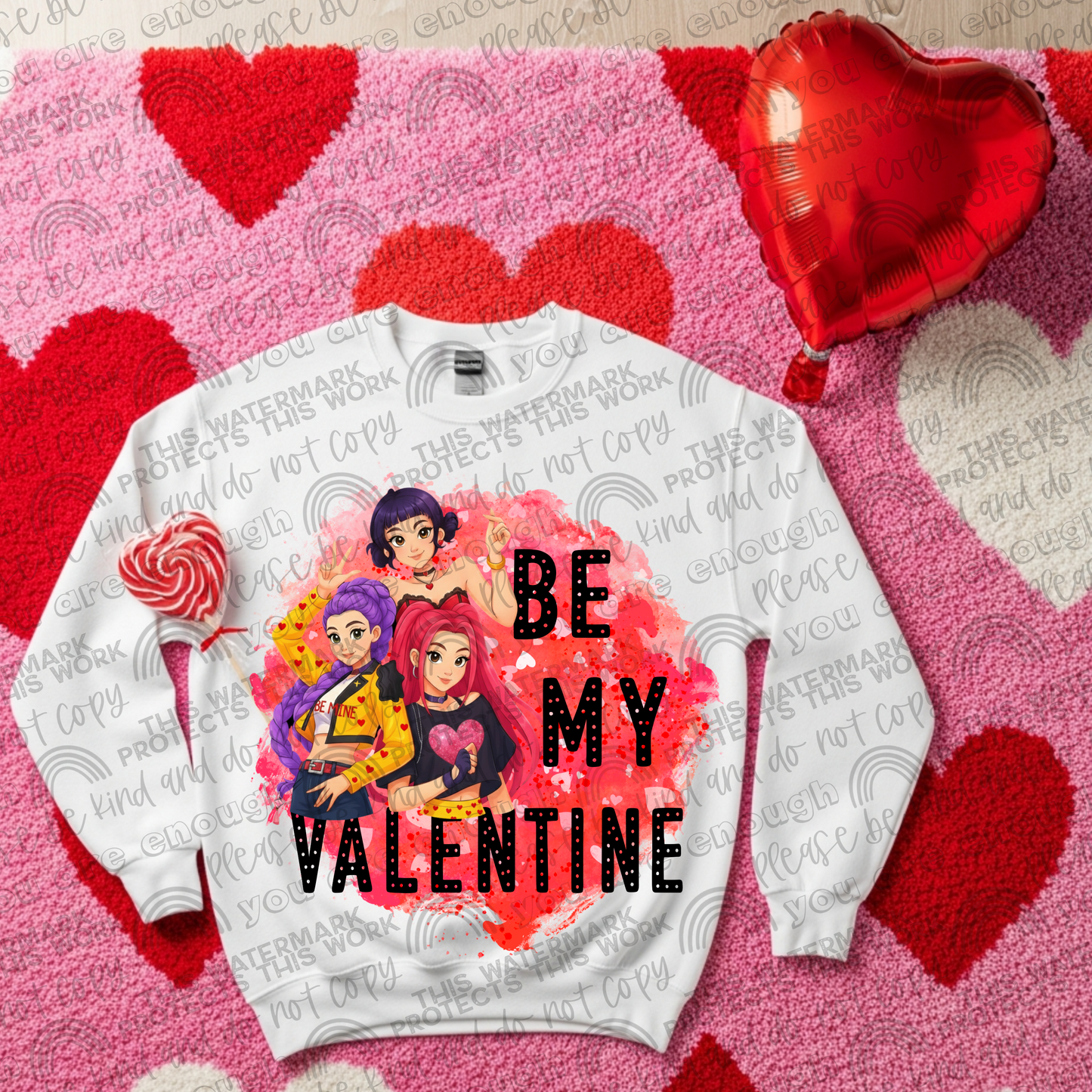Be My Valentine Bundle- 51 PNG Files
