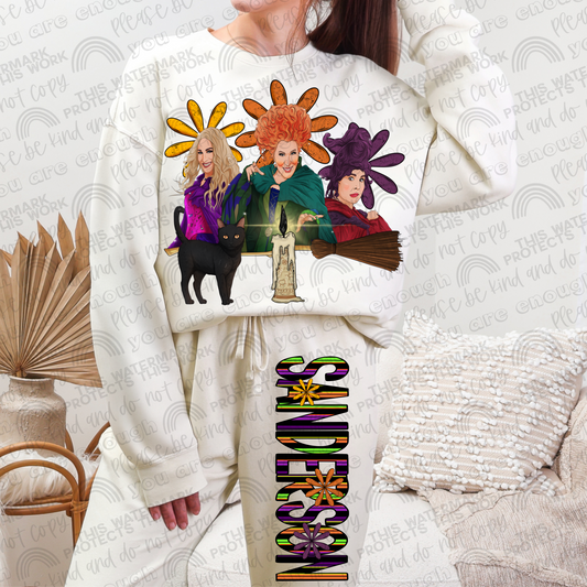 Sanderson Halloween Big Backs Front and Oversized Back- 2 PNG Files