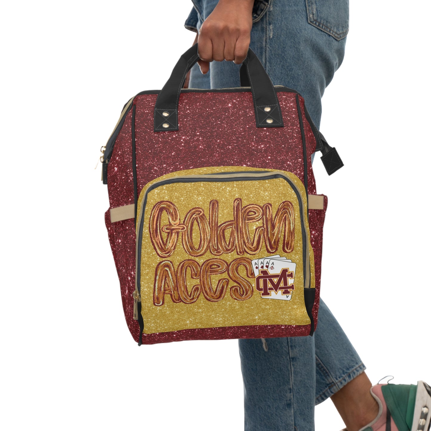 Aces Floral Brushstrokes Backpack