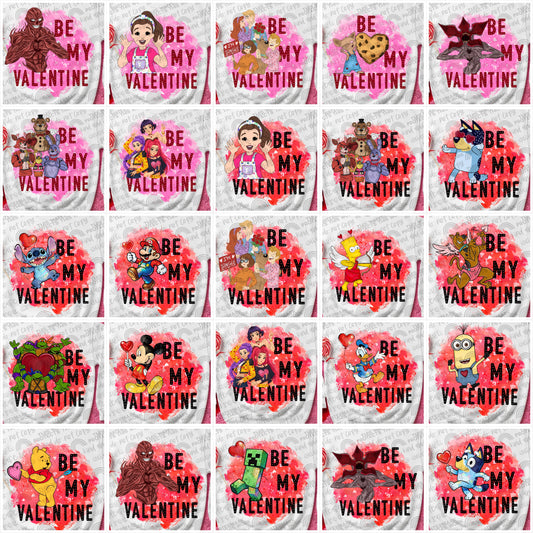 Be My Valentine Bundle- 51 PNG Files