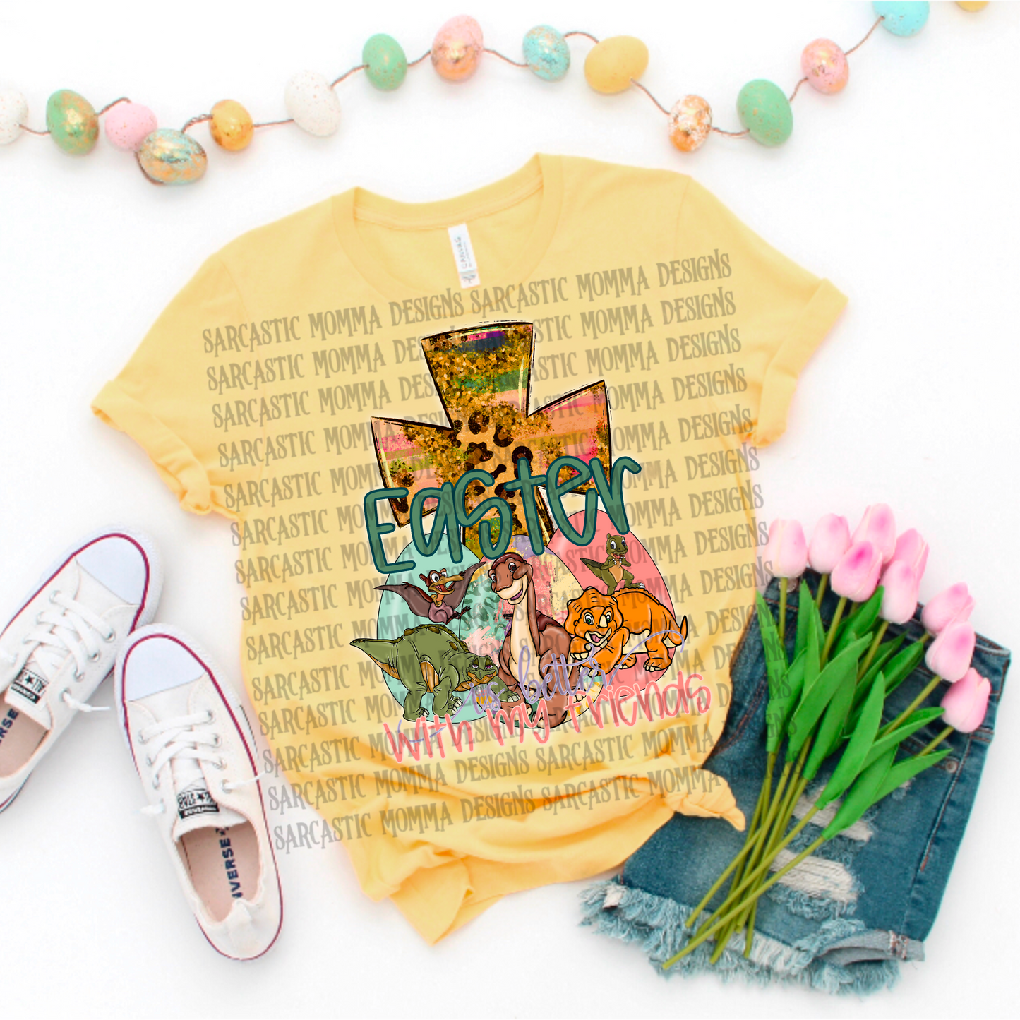 Land Before Time Easter Is Better With My Friends PNG File