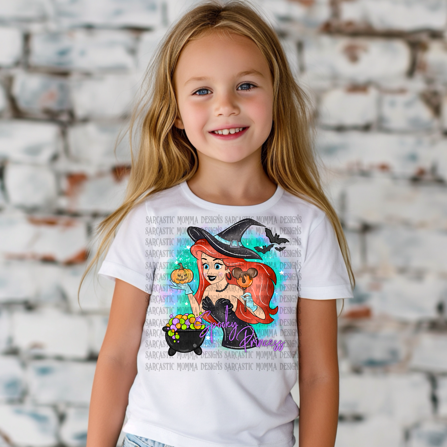 Spooky Princess Ariel PNG File