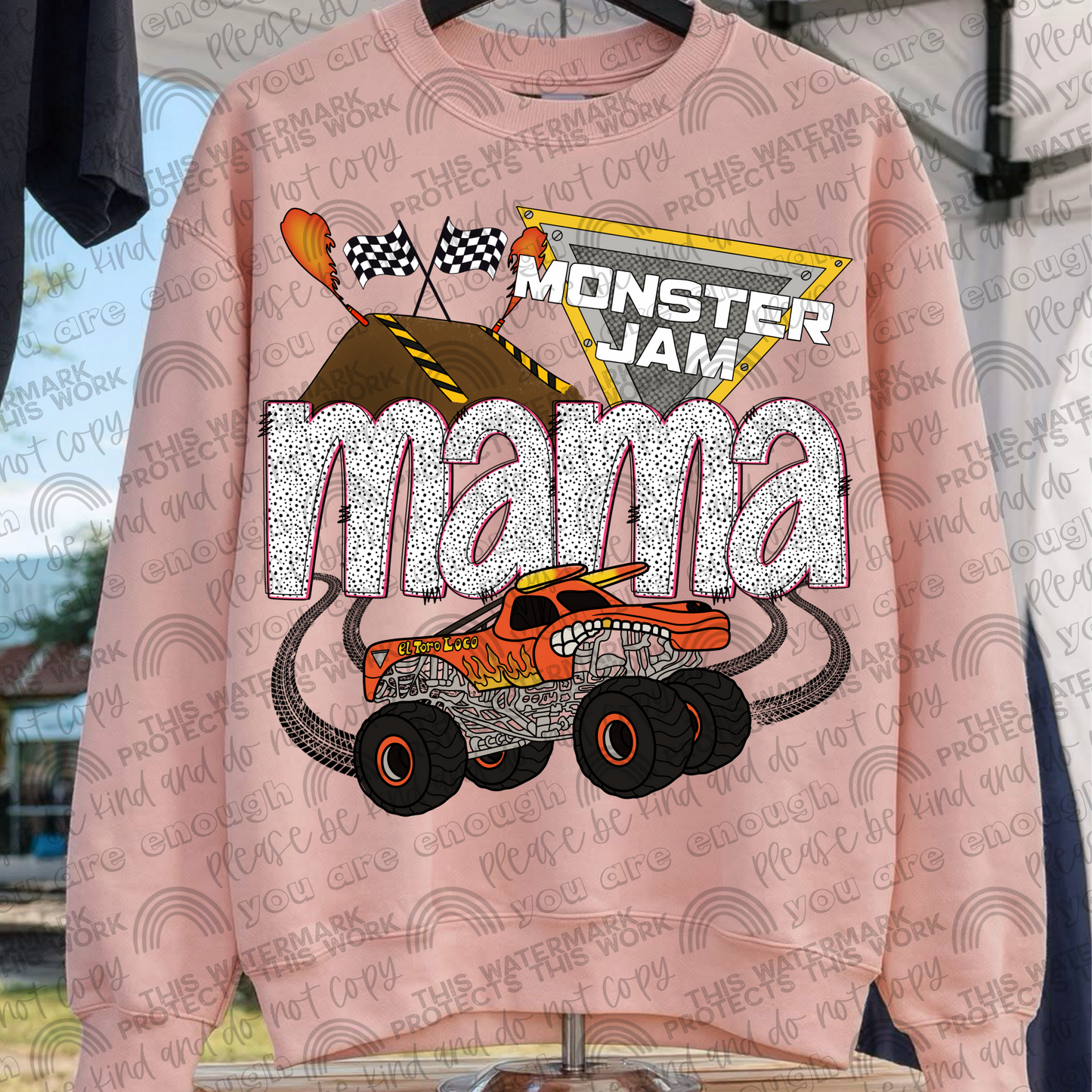 Monster Jam Mama El Toro Loco PNG File