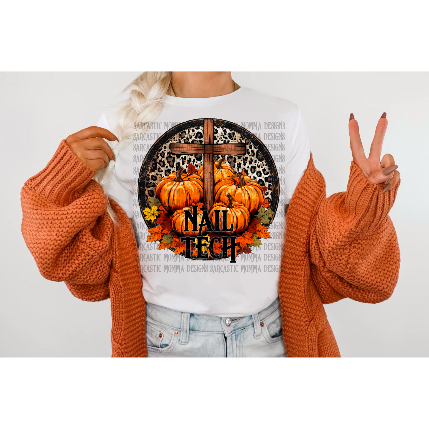 Nail Tech Fall Faith PNG File