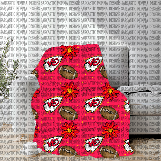 Chiefs Floral Seamless File