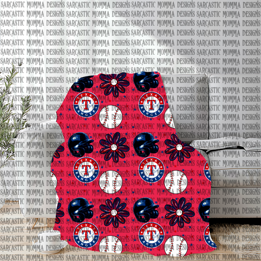 Rangers Floral Seamless File