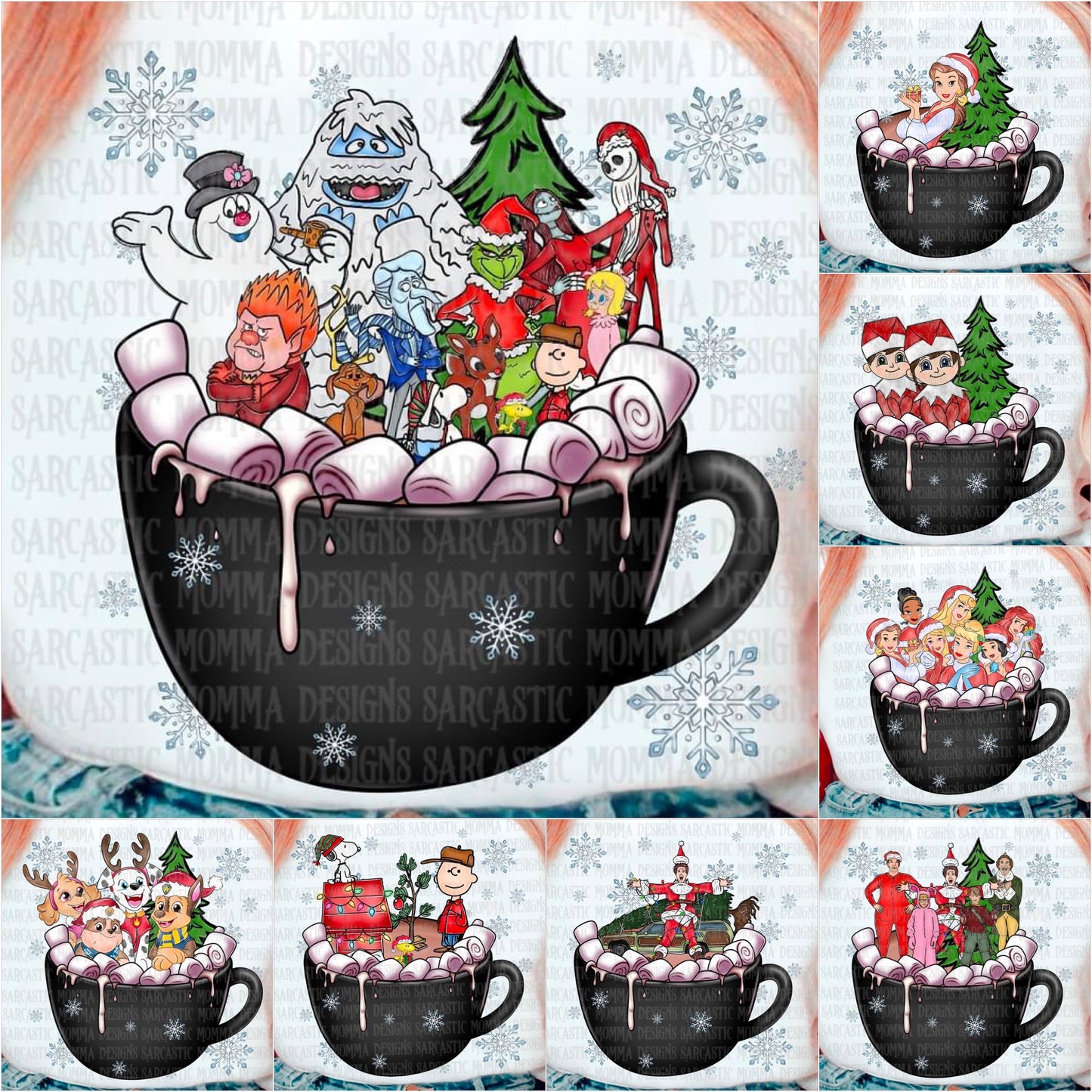 Hot Cocoa Characters Bundle
