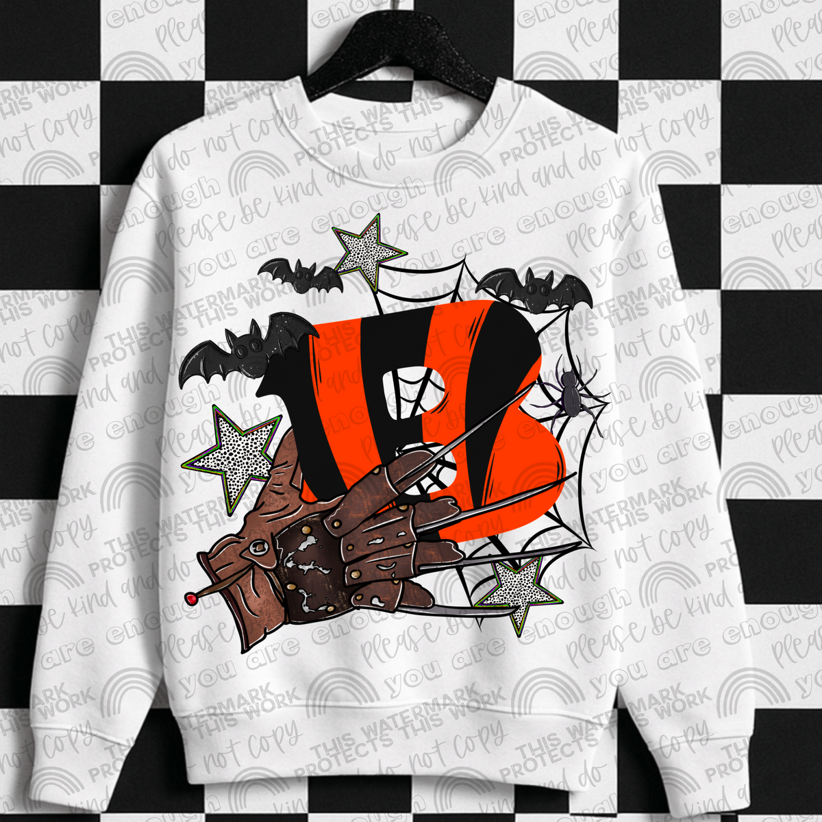 Bengals Freddy Hand PNG File