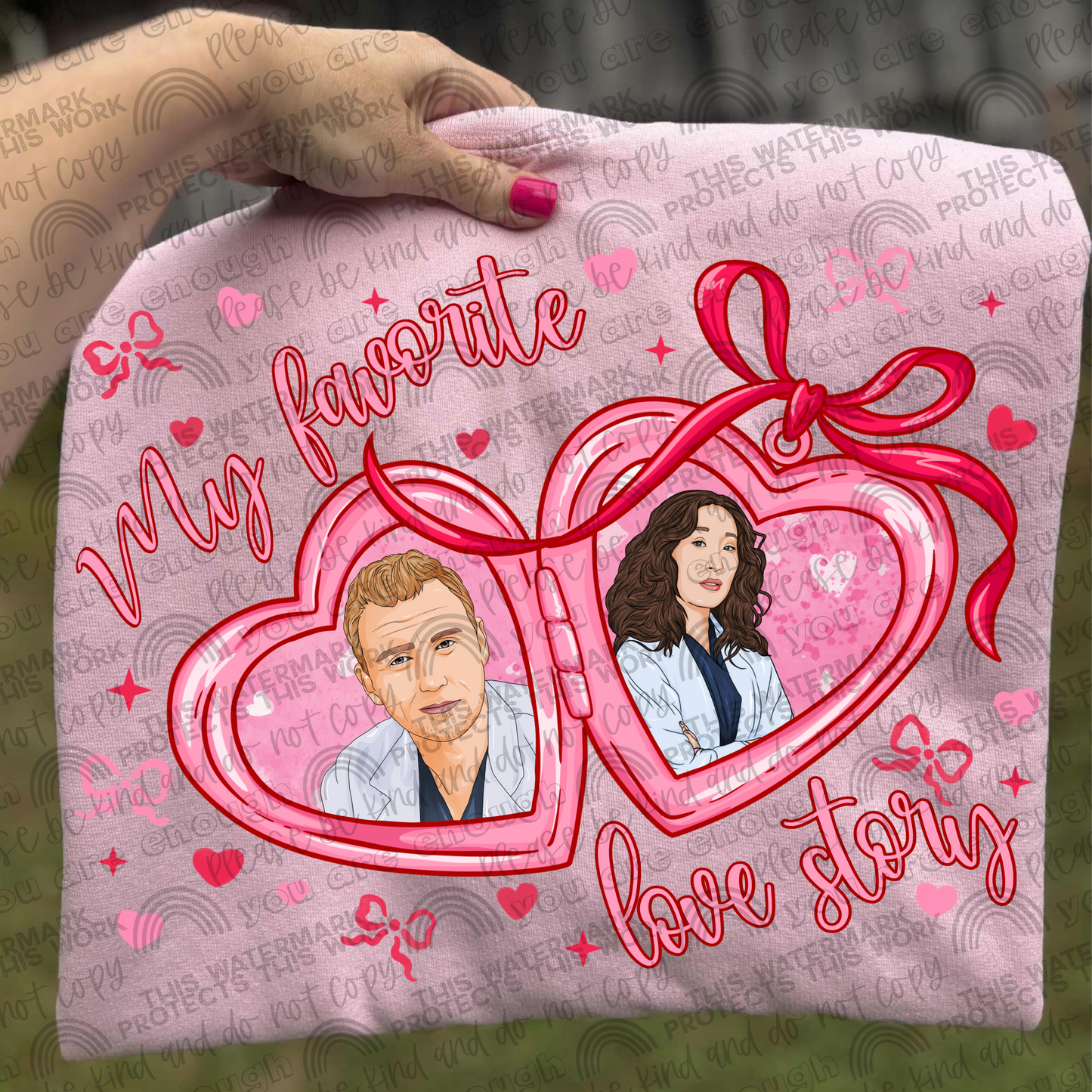 Owen & Yang Locket My Favorite Love Story PNG File