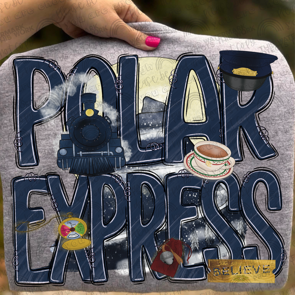 Polar Express PNG File