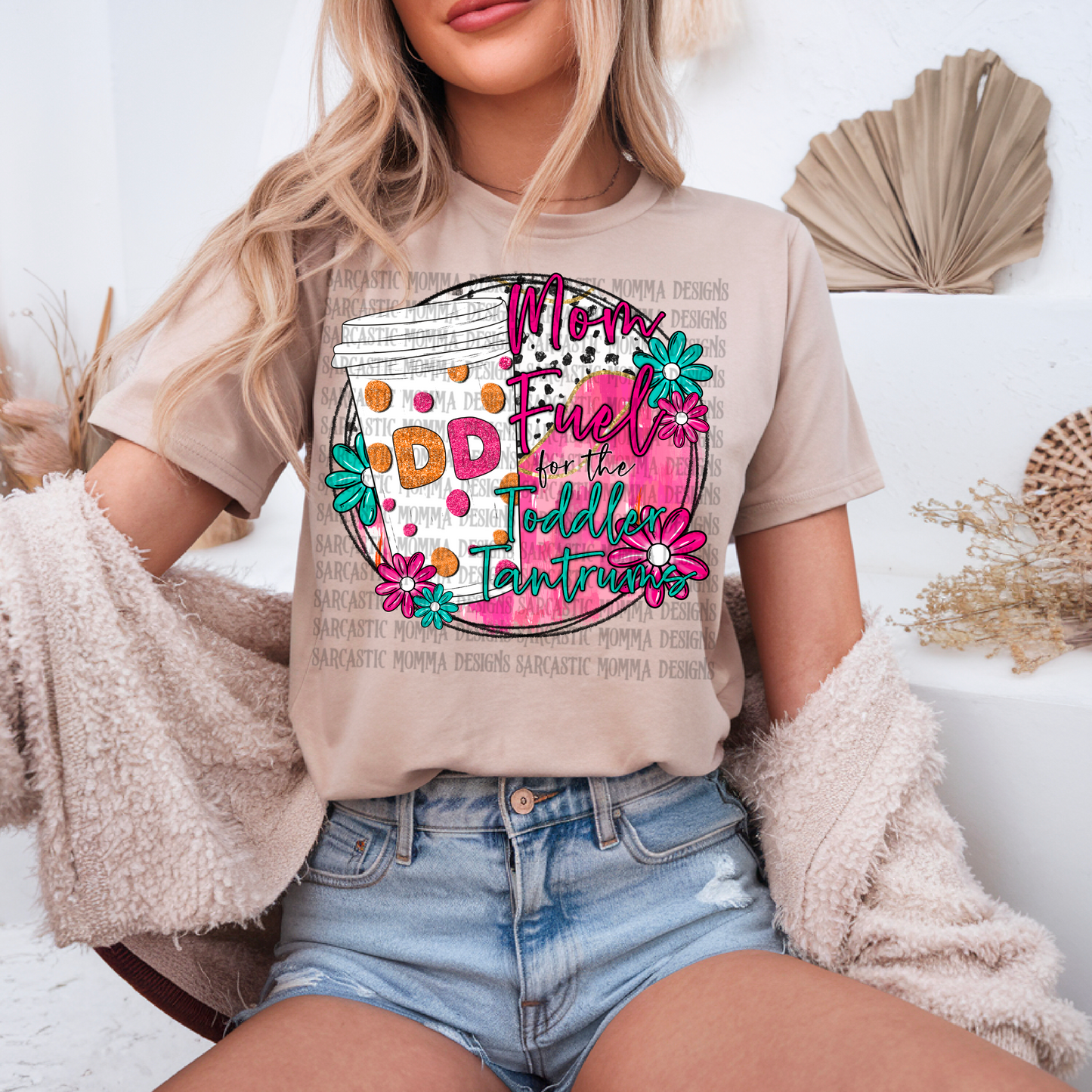 Mom Fuel Toddler Tantrums Dunkin PNG File