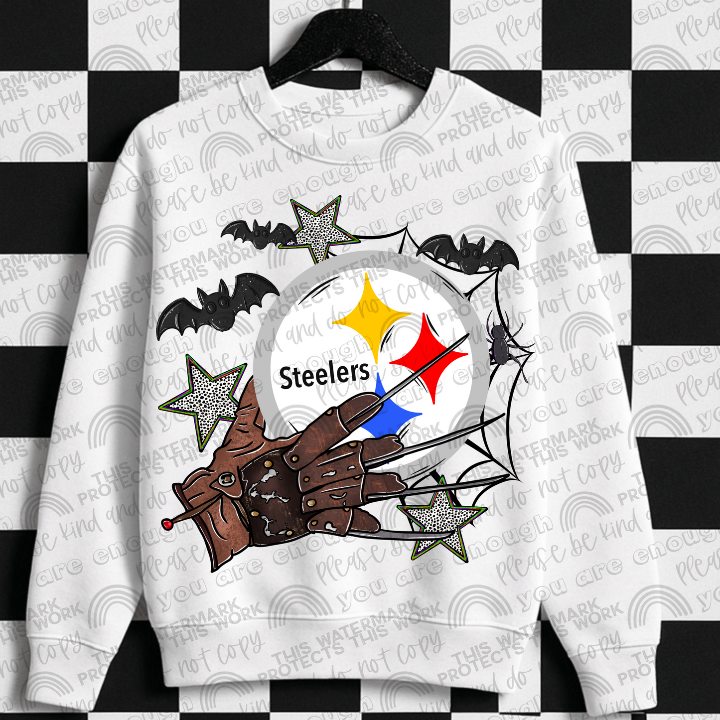 Steelers Freddy Hand PNG File
