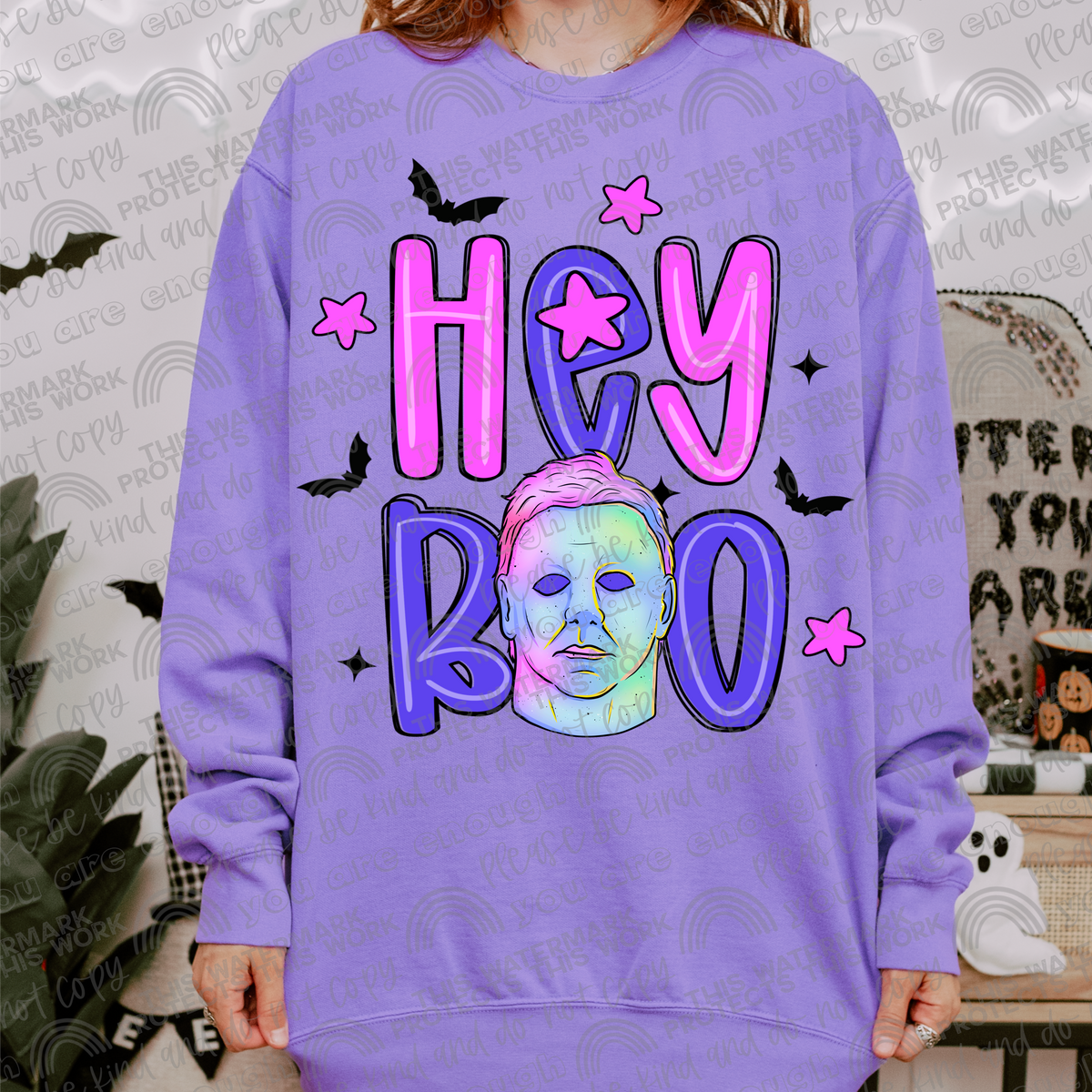 Hey Boo Michael PNG File