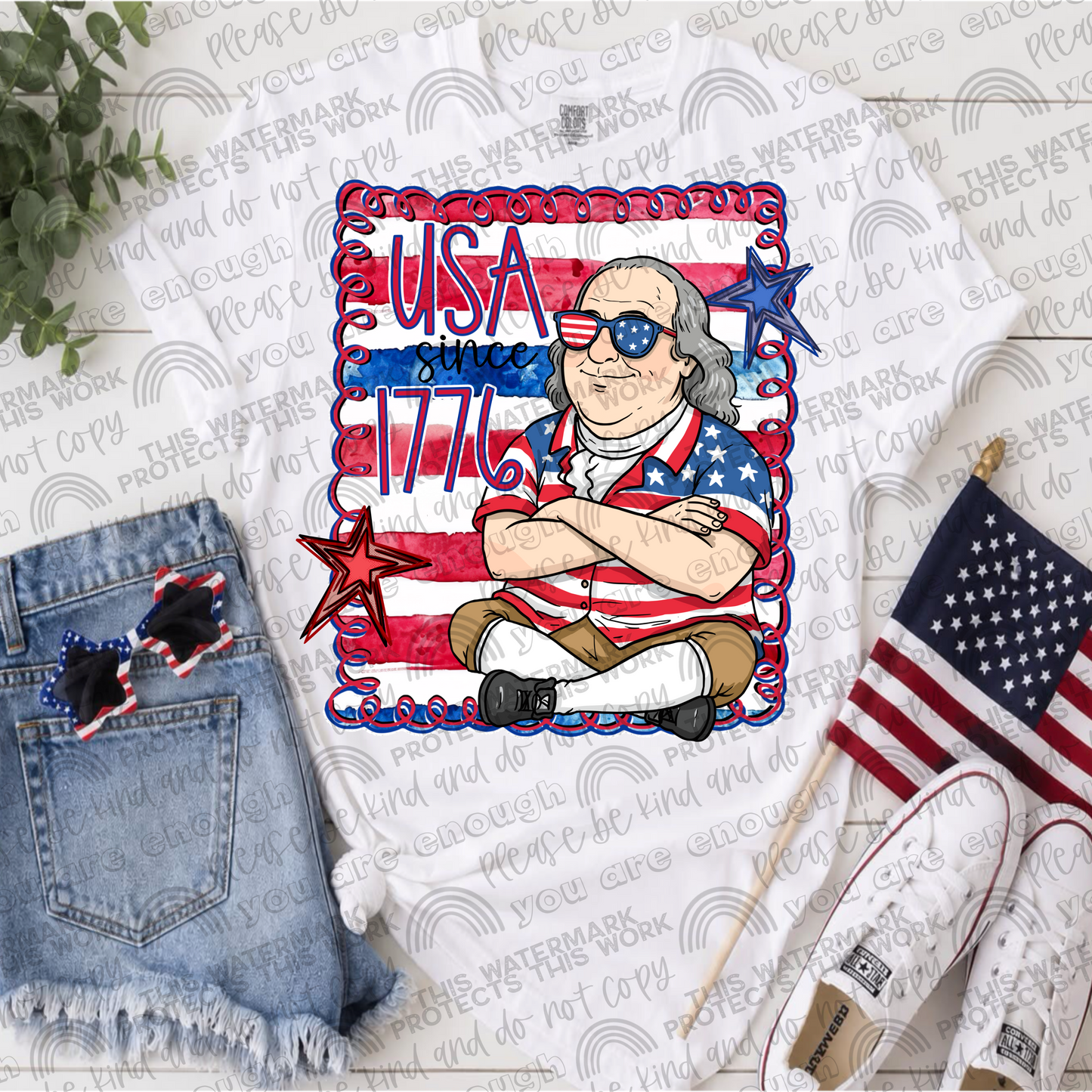 Franklin USA Since 1776 PNG File