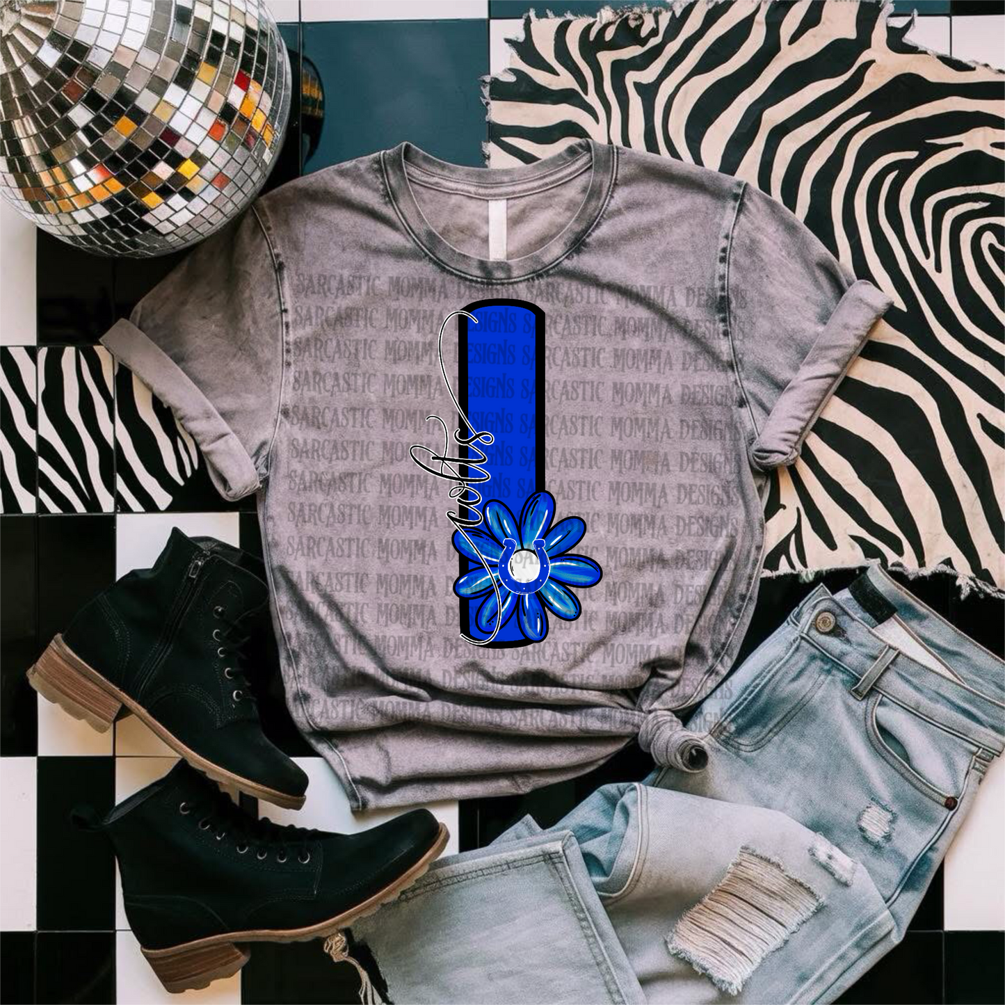 Colts Letter PNG File