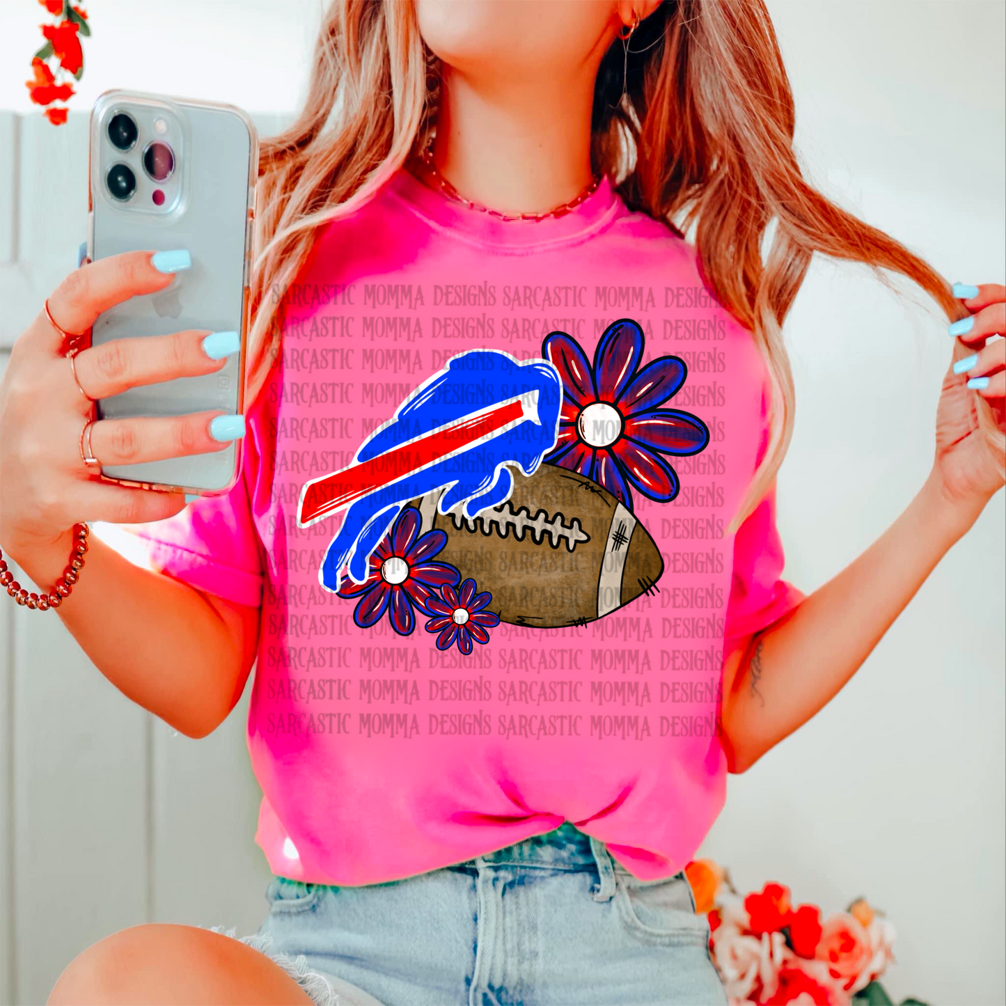 Bills Floral PNG File