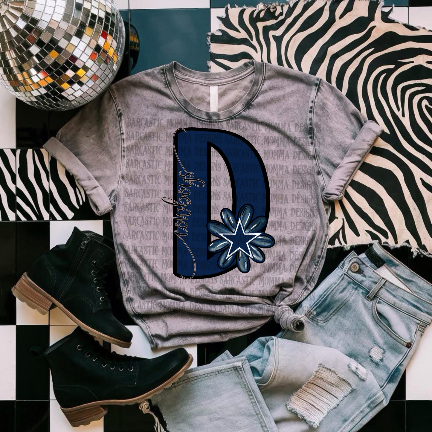 Cowboys Letter PNG File