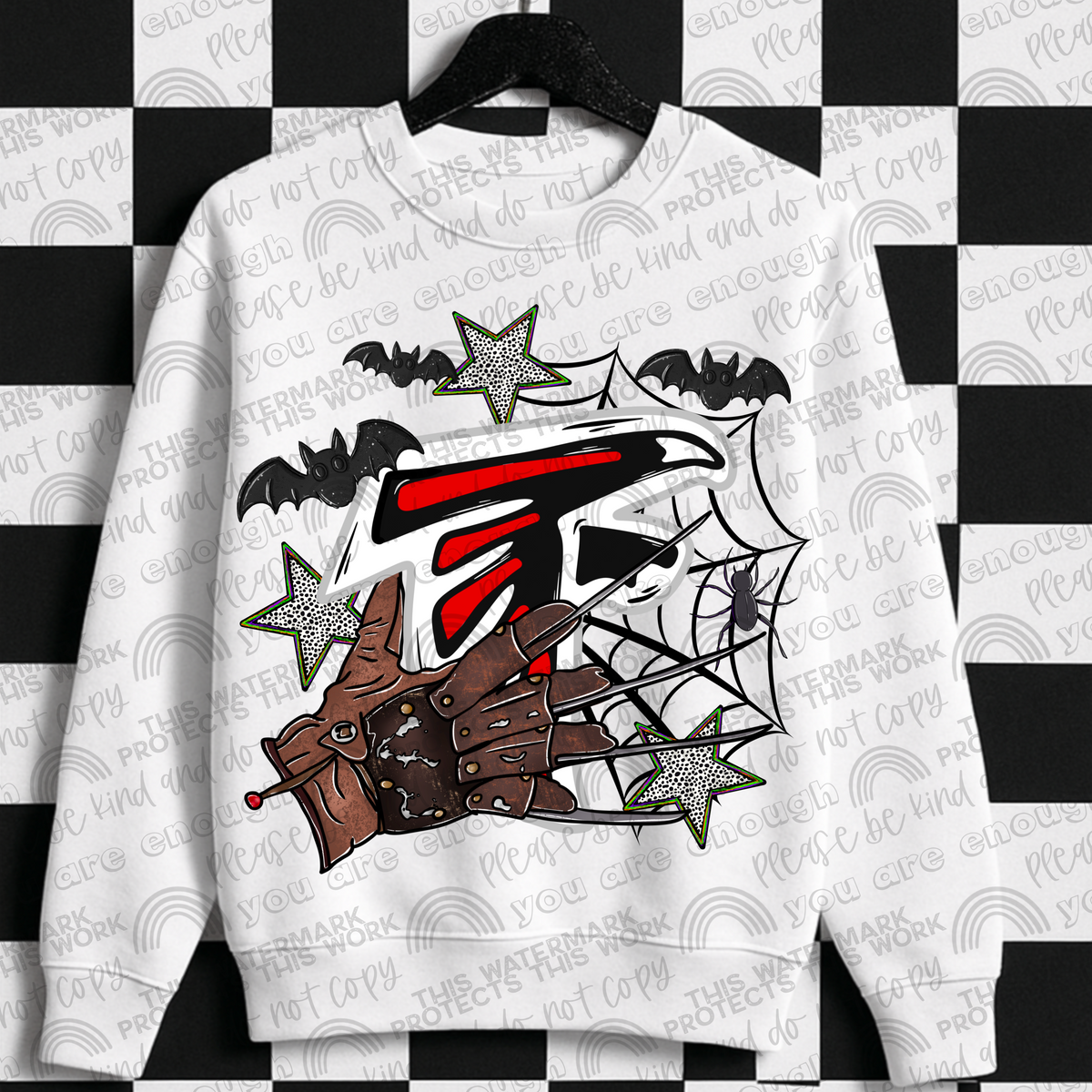 Falcons Freddy Hand PNG File