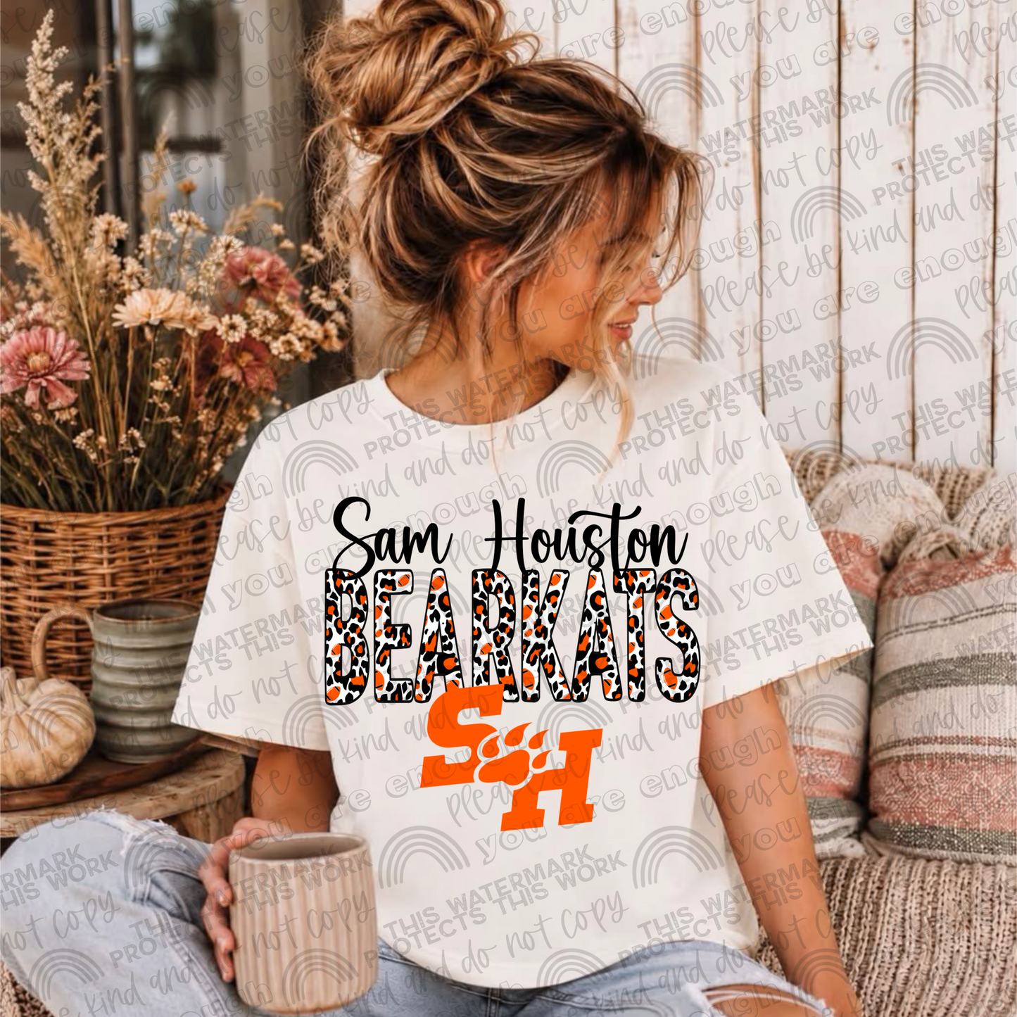 Sam Houston Leopard PNG File