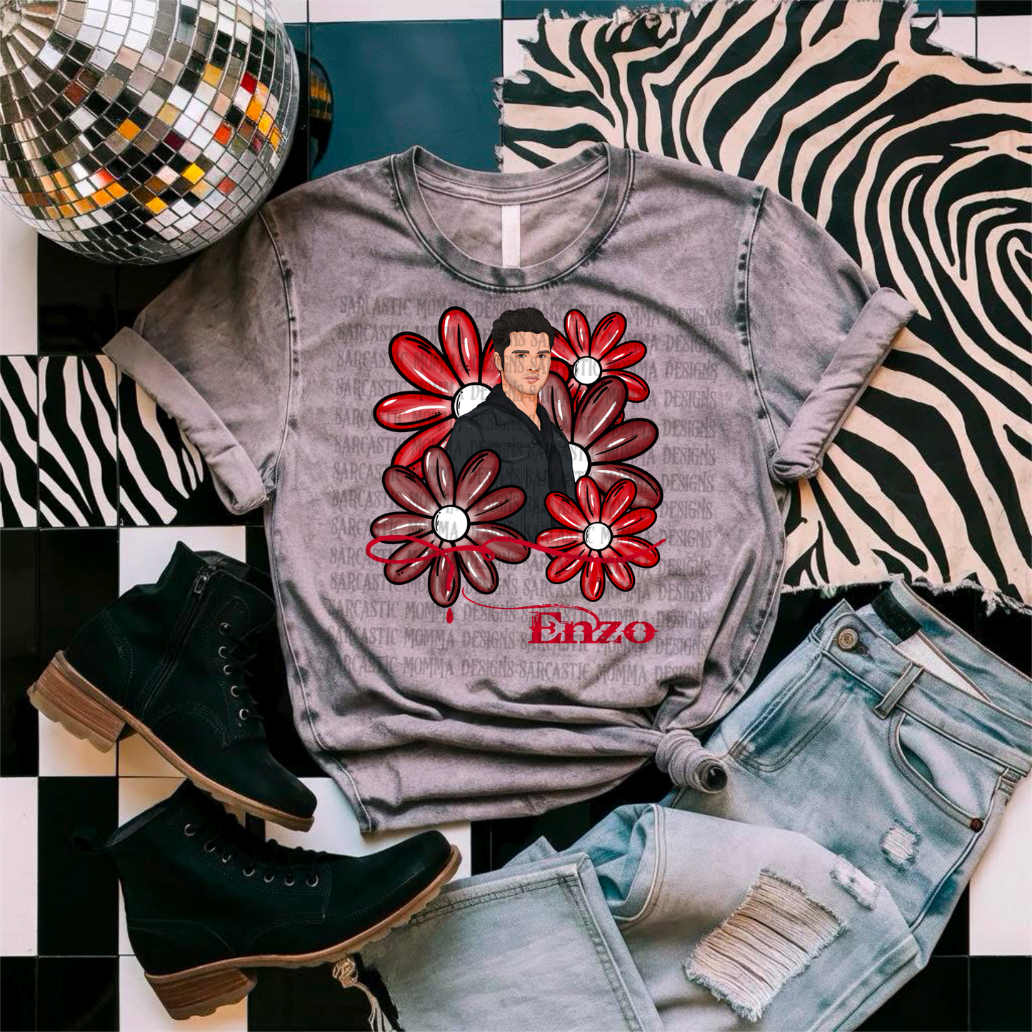 Enzo Floral PNG File