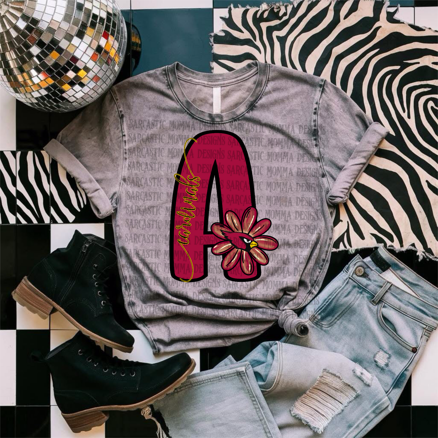 Cardinals Letter PNG File