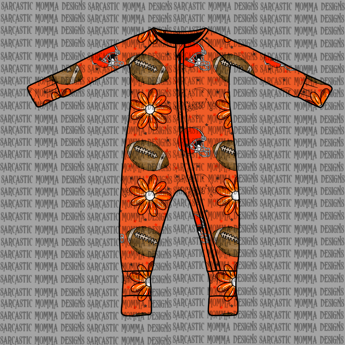 Browns Floral Seamless File