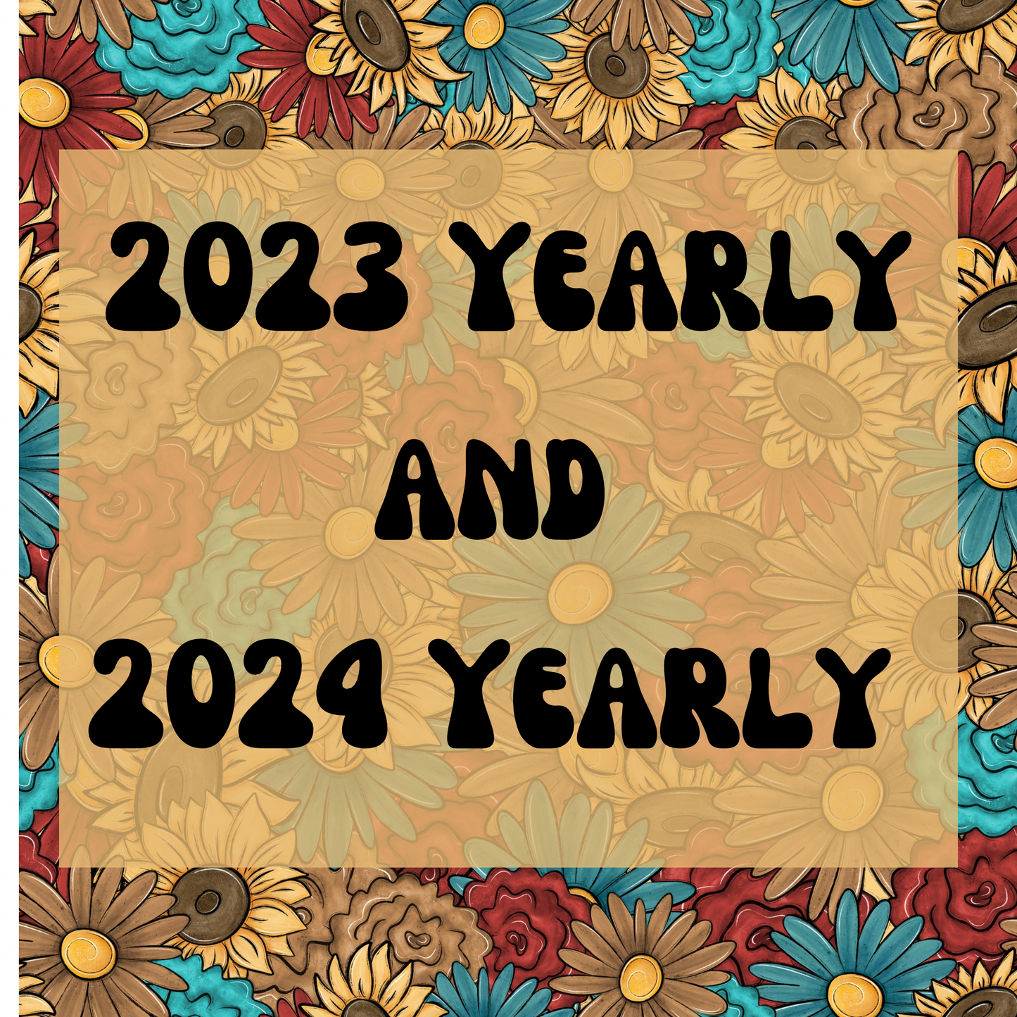 2023 and 2024 Yearly Drives Bundle