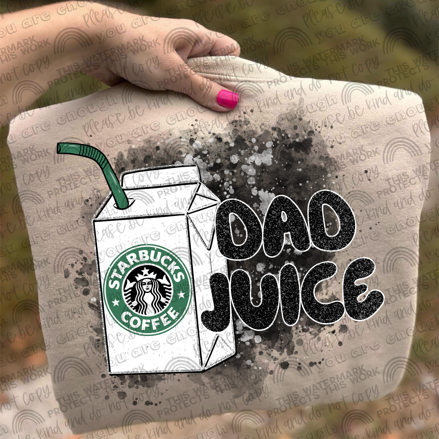 Starbees Dad Juice PNG File