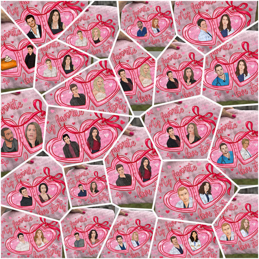 My Favorite Love Story Lockets Bundle- 34 PNG Files